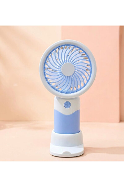 Mihristore Mini Şarjlı El Fanı 3 Kademeli Mini Taşımalı El Fanı