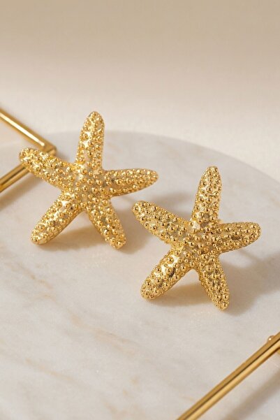 bacc Gold Starfish Earrings