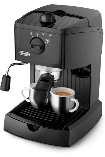 De'Longhi Cappuccino System Coffee Machine, Black, EC146.B, One Size