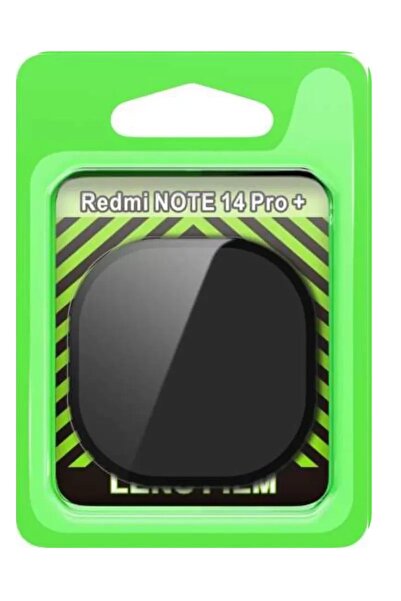 SORA GROUP ®   Redmi Note 14 Pro Plus Raze Metal Camera Lens - Black