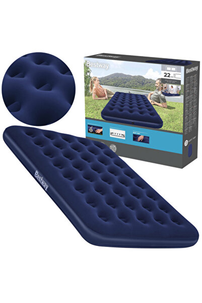 BESTWAY Saltea pneumatică dublă 191 x 137 x 22 cm cu structură spiralată