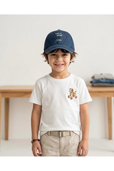 ROYAM Kitti 100% Cotton Boy's Cap Hat 5-8 Years 26250-01