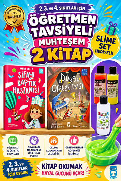 Timaş Çocuk TİMAŞ 2,3. ve 4.Sınıflar İçin Şifayı Kaptık Eczanesi -Duygu Orkes...
