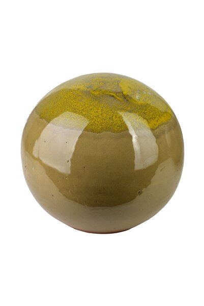 MONDEX Sferă decorativă ceramică SAGGIO SUNSET 30 cm Verde 1 buc.