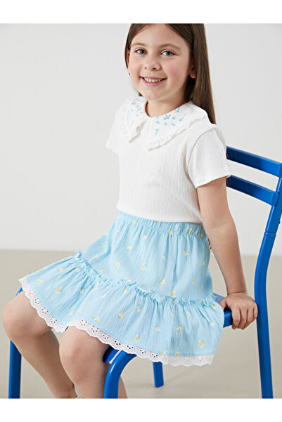 LC Waikiki I Floral Girls' Blouse and Skirt 2-Piece from Freezen Store