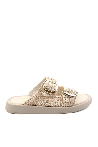 Bambi Bej Kadın Terlik K04625076516