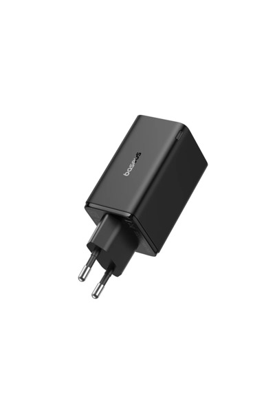 Baseus Încărcător de perete GaN6 Pro 65W cu 4 porturi USB-C/USB-A, cu cablu U...