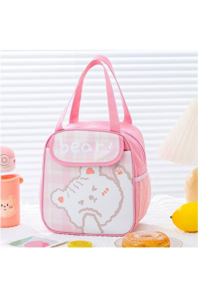 GGEROU Thick Cartoon Lunch Bag, Children's Insulated Lunch Box Bag, Portable ...