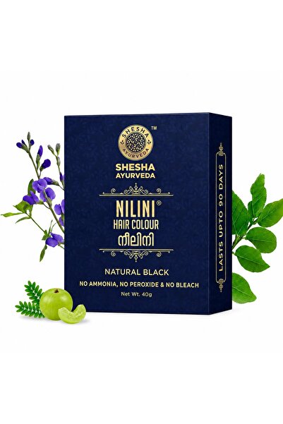Kottakkal صبغة شعر SHESHA AYURVEDA نيليني - أيورفيدية، خالية من الأمونيا، خال...