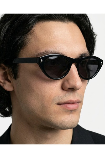 funeyes Patika Black Sunglasses Unisex Women Men