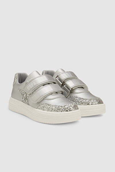 U.S. Polo Assn. حذاء رمادي للبنات 50323297-VR107