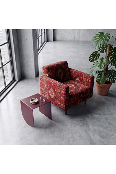 modilab Metal Yan Sehpa Modern Minimalist Tasarım Salon Koltuk Yanı Sehpası