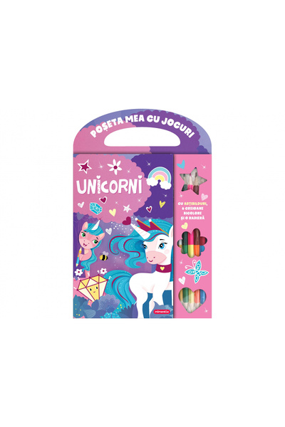Mimorello Geanta mea de jocuri - Unicorni, - Editura