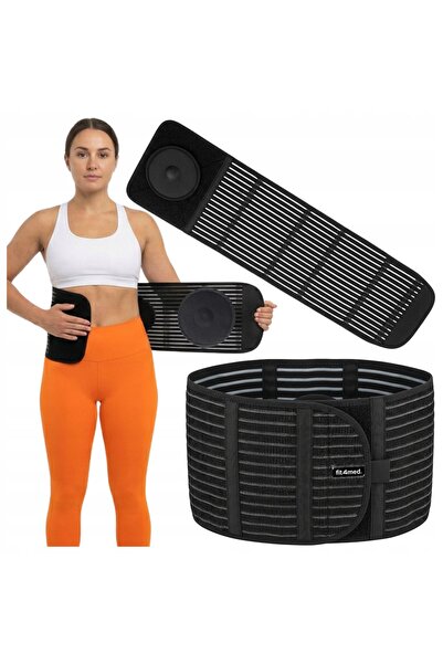Mardil Centură pentru hernie abdominală FIT4MED L Negru - Bandă de susținere ...