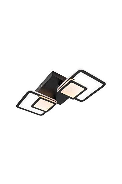 La Cucu Πολυέλαιος LED με τηλεχειριστήριο BALANS 44W, 2 τετράγωνα, Ψυχρό/Ζεστ...