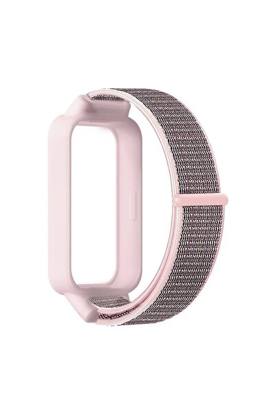 NANOSPACE Xiaomi Band 9 Active / Redmi Band 3 için Kordon Ayarlanabilir Kumaş...