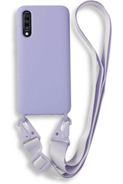 Other Bodycell Πίσω Θήκη Σιλικόνης με Λουράκι Μωβ (Galaxy A70) Κωδικός: BL-00096
