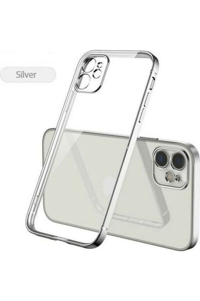 Other Bodycell HD Διαφανής Πίσω Θήκη Σιλικόνης Ασημί (iPhone 12 Pro Max) Κωδι...