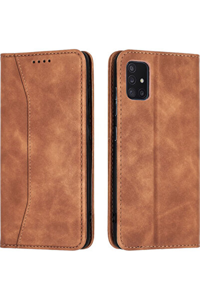 Other Bodycell Θήκη Βιβλίο από Συνθετικό Δέρμα PU, Καφέ (Galaxy A51) Κωδικός:...