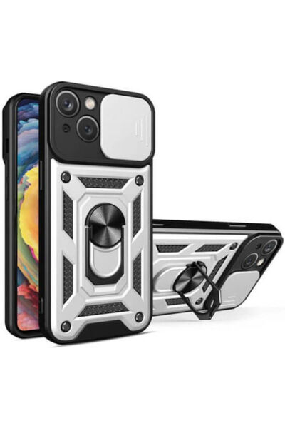 OEM Συρόμενο Πίσω Κάλυμμα Γκρι (iPhone 15 Plus) Κωδικός: BA-00332
