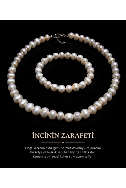ipeksaura İnci kolye ve bileklik