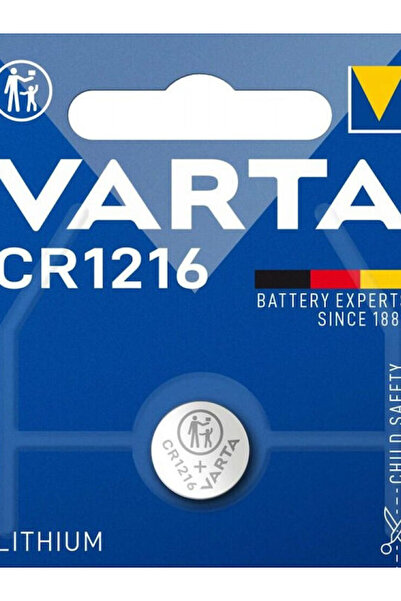 Varta Μπαταρία ρολογιού λιθίου CR1216 3V 1 Τεμάχιο