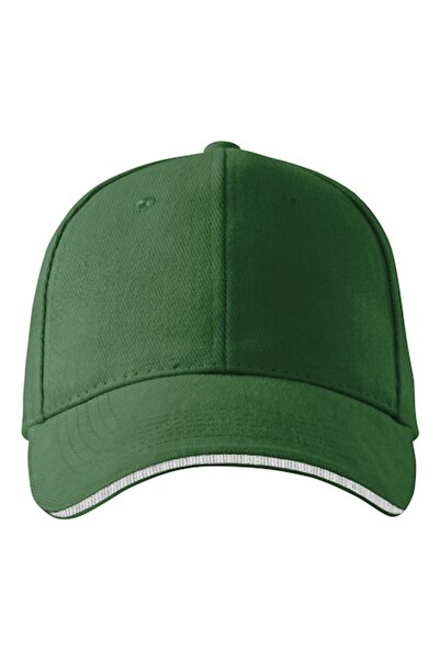 geravian Șapcă unisex, bumbac, verde închis, reglabilă, 6 panouri