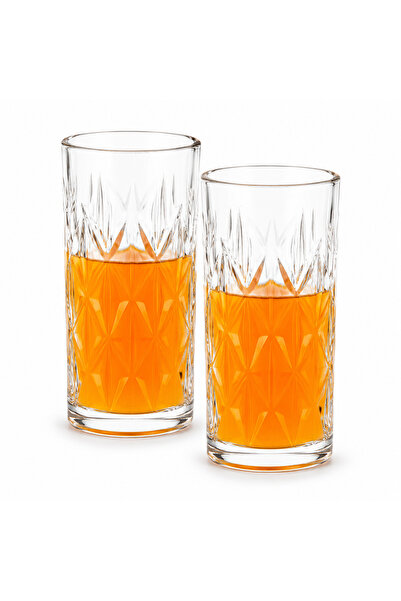 OEM Set 6 pahare apă și suc din sticlă, 330 ml