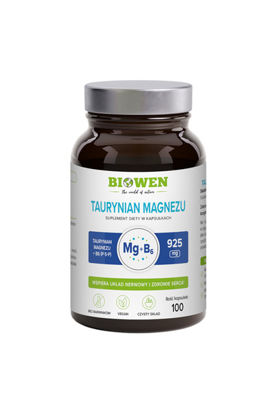 Biowen Taurynian Magnezu 100 Capsule