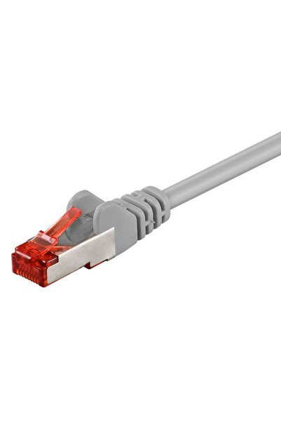 goobay καλώδιο δικτύου 50886, CAT 6 S/FTP, copper, 250MHz, 1m, γκρι