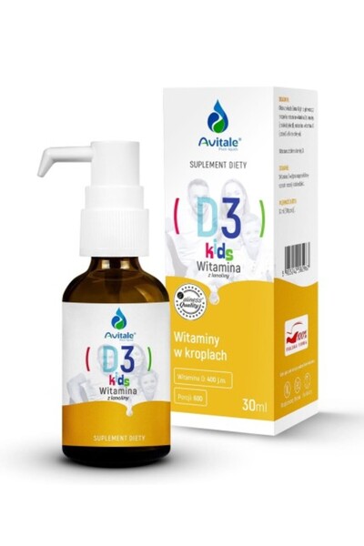 Aliness Avitale D3 Copii 30Ml