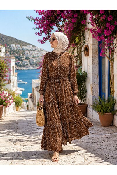 hanımeli TESETTÜR ELBİSE