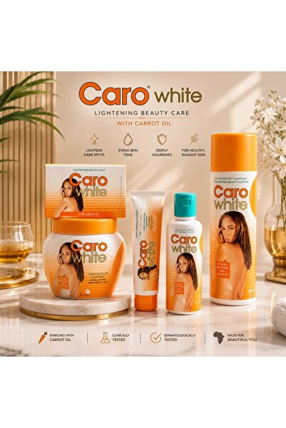Caro White مجموعة تفتيح البشرة كارو وايت المكونة من 5 قطع