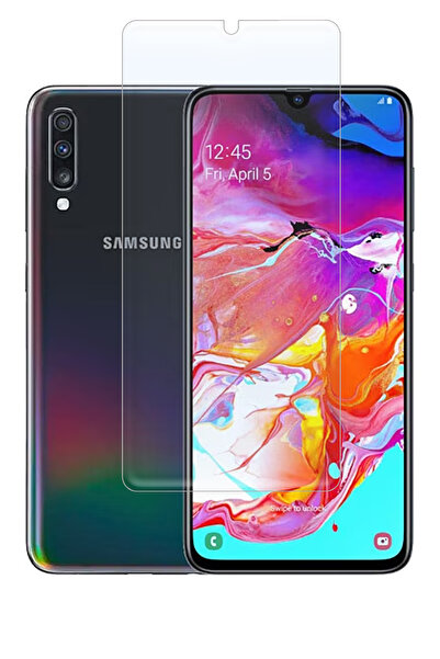 Phonextra Samsung Galaxy A70 Compatible Hd Glossy Nano Screen Protector 9H Fl...