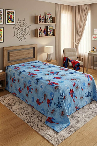 Çt Çeyizci Tekstil Spiderman Bedspread Without Pillowcase & Pike Coverlet 200...