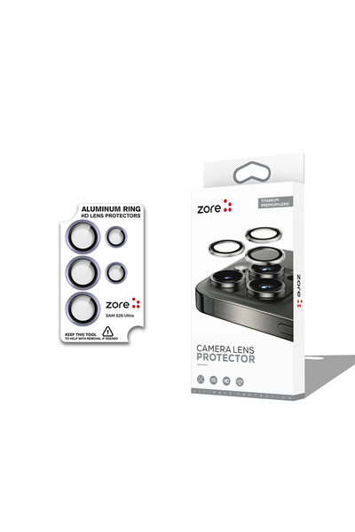 HTstore Galaxy Uyumlu S26 Ultra Zore CL-12 Premium Safir Parmak İzi Bırakmaya...