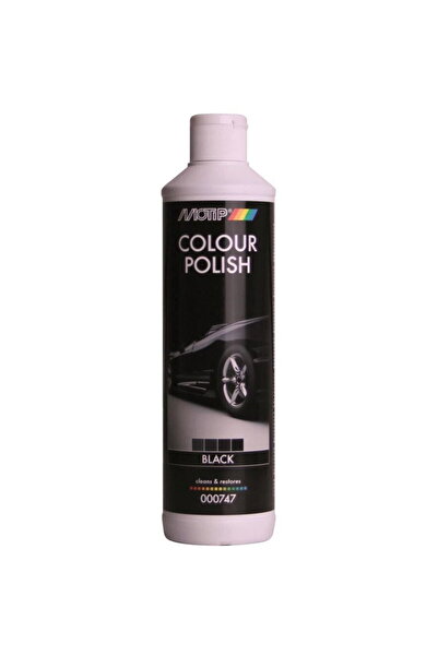 Motip Polish color pentru suprafete vopsite Colour Polish, 500ml, negru