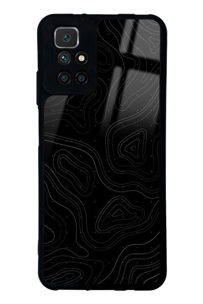 Spoyi Xiaomi Redmi 10 Glossy Phone Case with Topo-Point Design