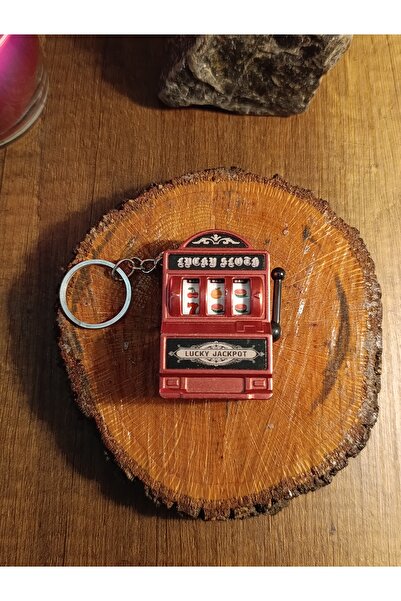 Paganca Slot Machine Keychain with Flip Feature