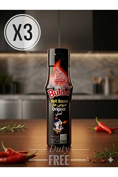 hijazigroup Buldak 3’lü Hot Sos Seti (3*165ml)