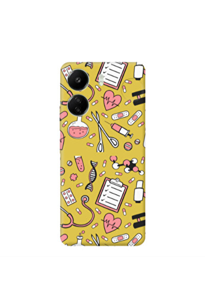 Other Xiaomi Redmi 13C Laboratory Yellow Colored Silicone TPU Θήκη