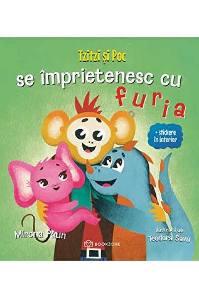 Editura Bookzone Tzitzi and Poc Make Friends with Fury, Mirona Paun - Bookzon...