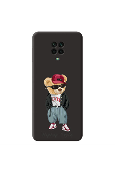 Other Xiaomi Redmi Note 9 Pro Hip hop style Black Colored Silicone TPU Θήκη