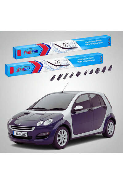 TEAMCAR Ștergătoare Smart Forfour 454 2004-2007 |   Set frontal plat Premium ...