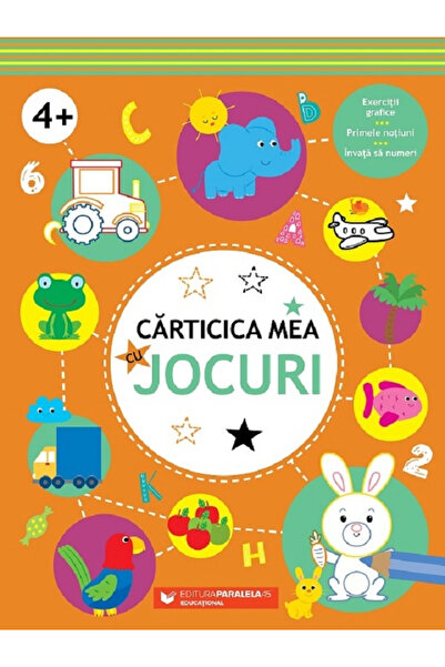 Editura Paralela 45 Micul meu carton de jocuri. 4 ani+, Editura Paralela 45