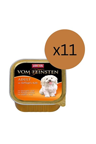 Animonda Hrană umedă pentru câini Vom Feinsten Classic, Pasăre și Vită, 11 bu...