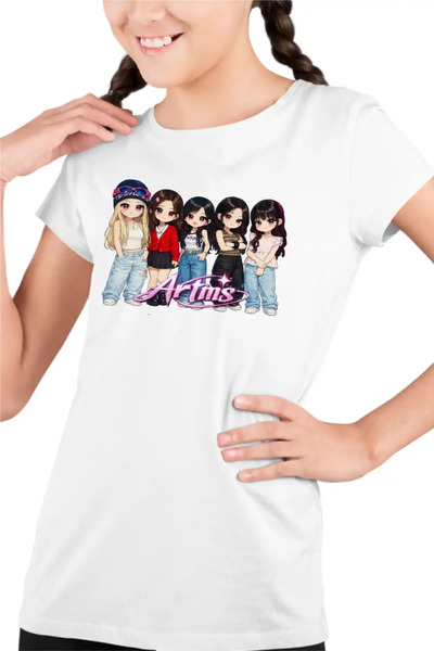 OEM Παιδικό μπλουζάκι Artms Καρτούν Εμπορεύματα K-pop