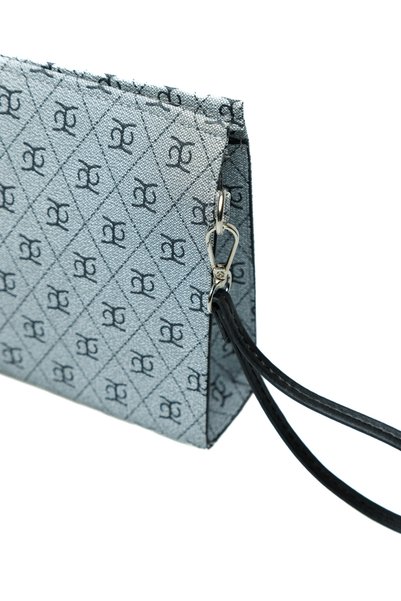 Shkup Women's Portfolio Handbag Stylish Patterned Clutch Zippered Daily & Evening Bag