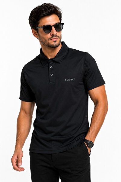 Combat Tactical Polo Yaka File Havalandırmalı T-shirt -827
