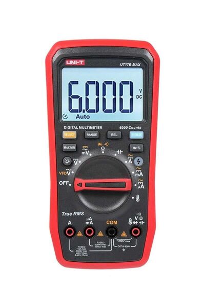 Unit جهاز قياس رقمي متعدد الوظائف UNI-T UT15B MAX True RMS